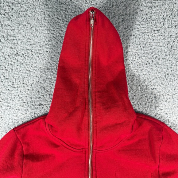 Vintage Ralph by Ralph Lauren Full Zip Hoodie Size Medium Bape Style Hood Zip - Picture 2 of 10